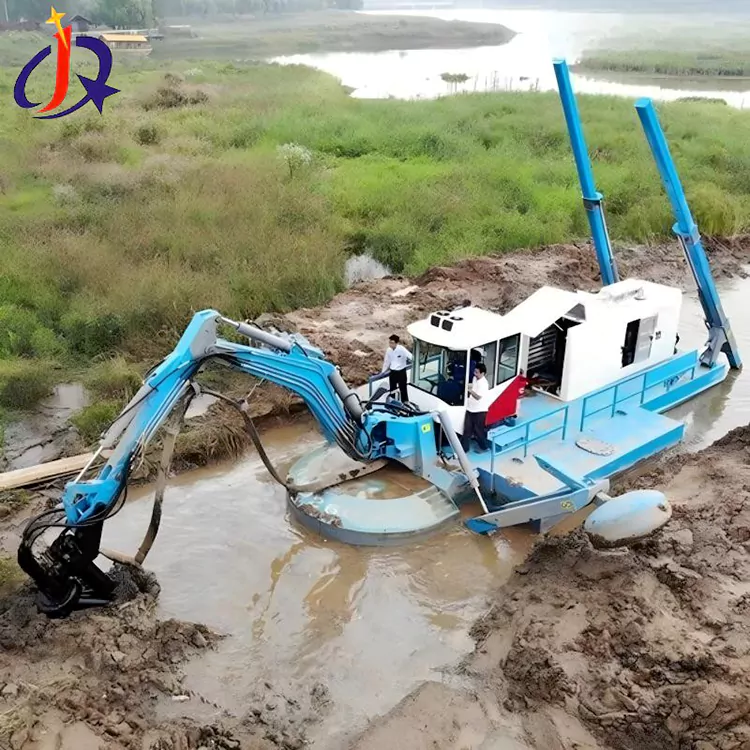 Dredger ea Amphibious Multipurpose Dredger e ka Fetola Joang Tsela ea Kajeno ea Metsi le Meepo?
